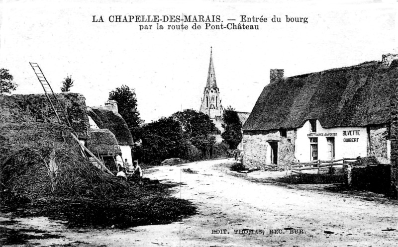 Ville de La Chapelle-des-Marais (anciennement en Bretagne).