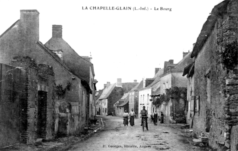 Ville de la Chapelle-Glain (anciennement en Bretagne).