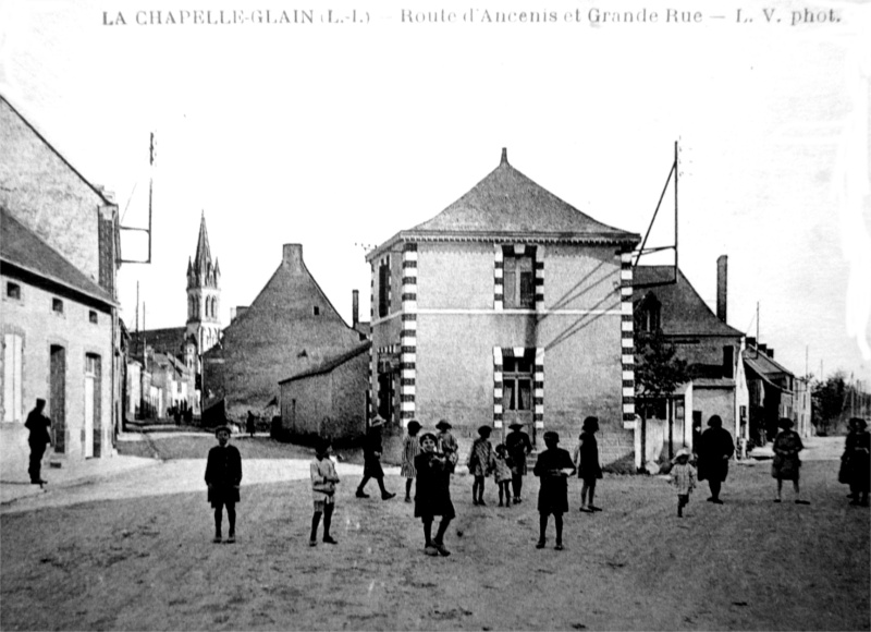Ville de la Chapelle-Glain (anciennement en Bretagne).