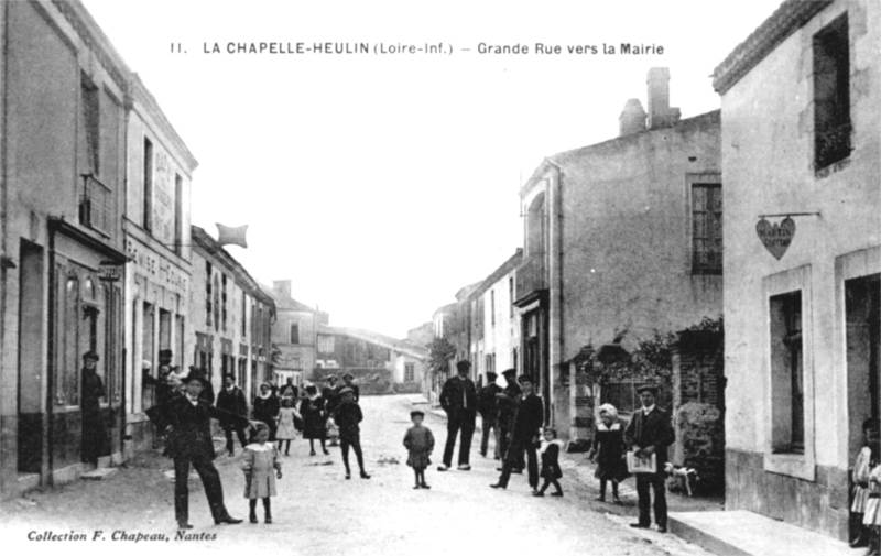 Ville de la Chapelle-Heulin (Bretagne).