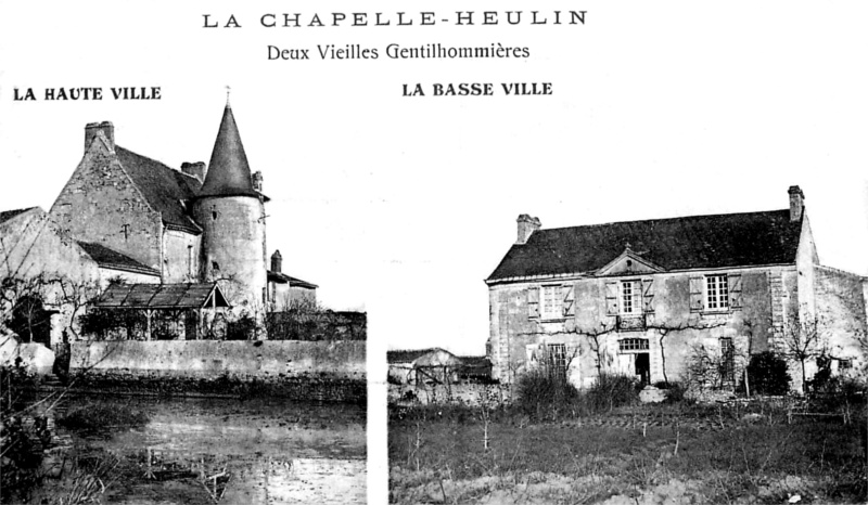 Ville de la Chapelle-Heulin (Bretagne).