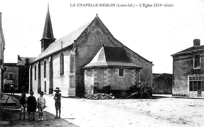 Ville de Chapelle-Heulin (Bretagne).