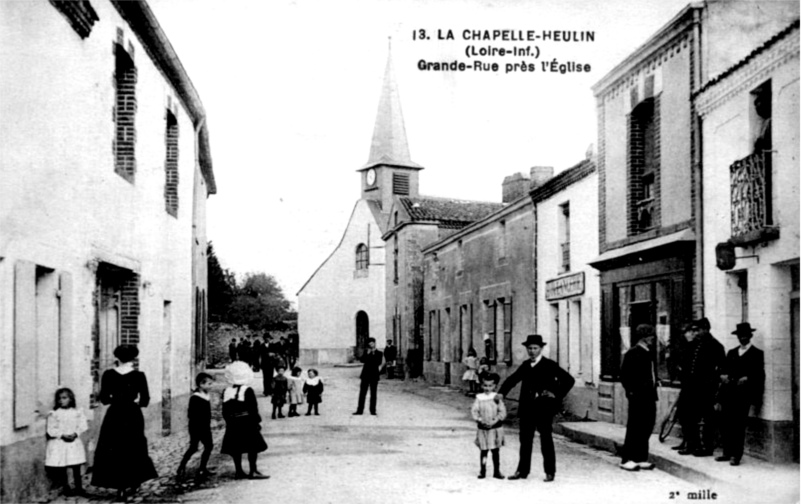 Ville de Chapelle-Heulin (Bretagne).