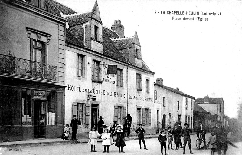 Ville de Chapelle-Heulin (Bretagne).