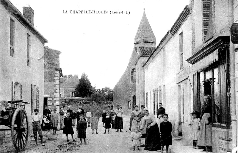 Ville de Chapelle-Heulin (Bretagne).