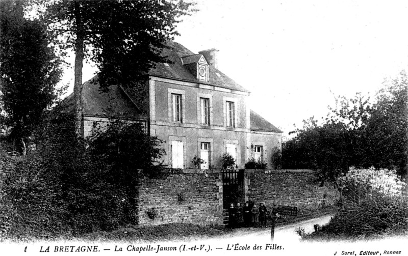 Ecole de La Chapelle-Janson (Bretagne).