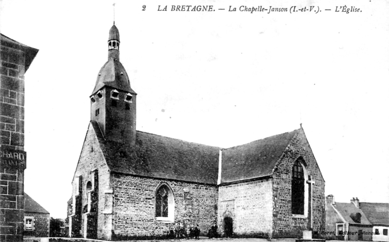 Eglise de La Chapelle-Janson (Bretagne).