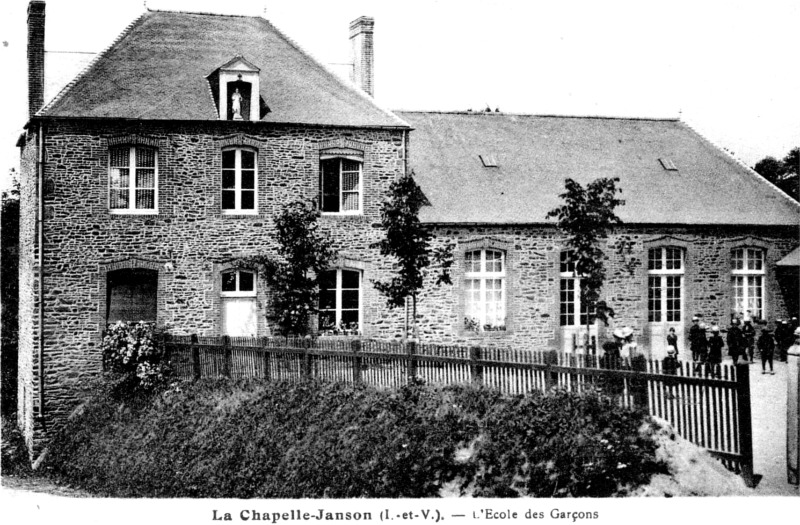 Ecole de La Chapelle-Janson (Bretagne).