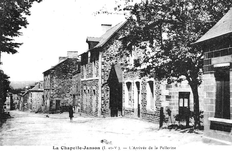 Ville de La Chapelle-Janson (Bretagne).