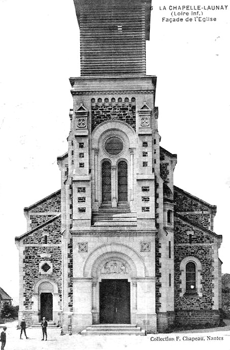 Eglise de La Chapelle-Launay (anciennement en Bretagne).