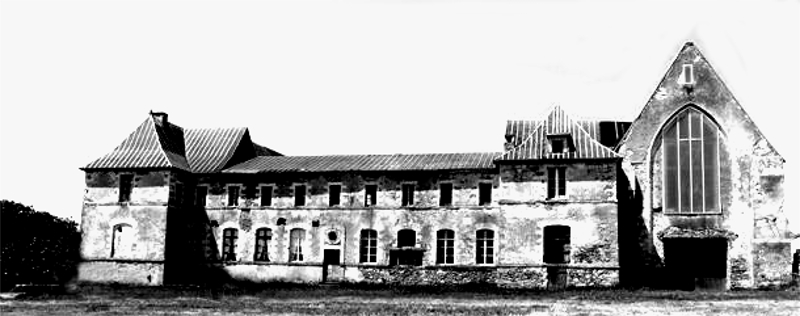 Abbaye de Blanche-Couronne à La Chapelle-Launay (anciennement en Bretagne).