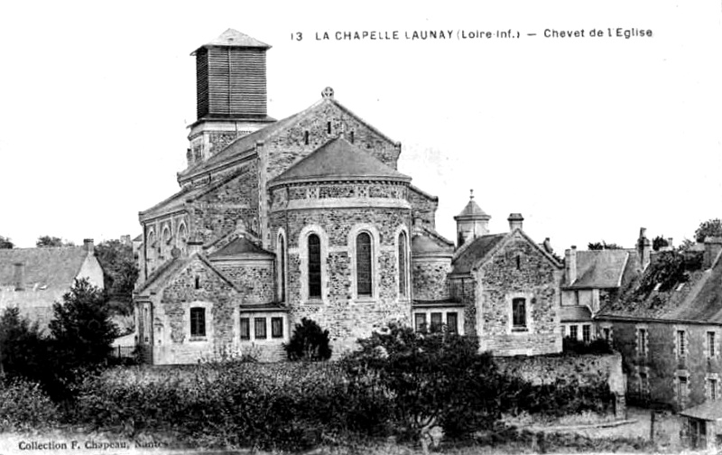 Eglise de La Chapelle-Launay (anciennement en Bretagne).