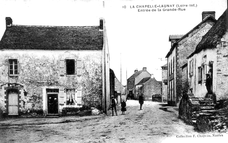 Ville de La Chapelle-Launay (anciennement en Bretagne).