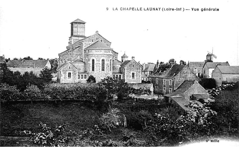 Ville de La Chapelle-Launay (anciennement en Bretagne).