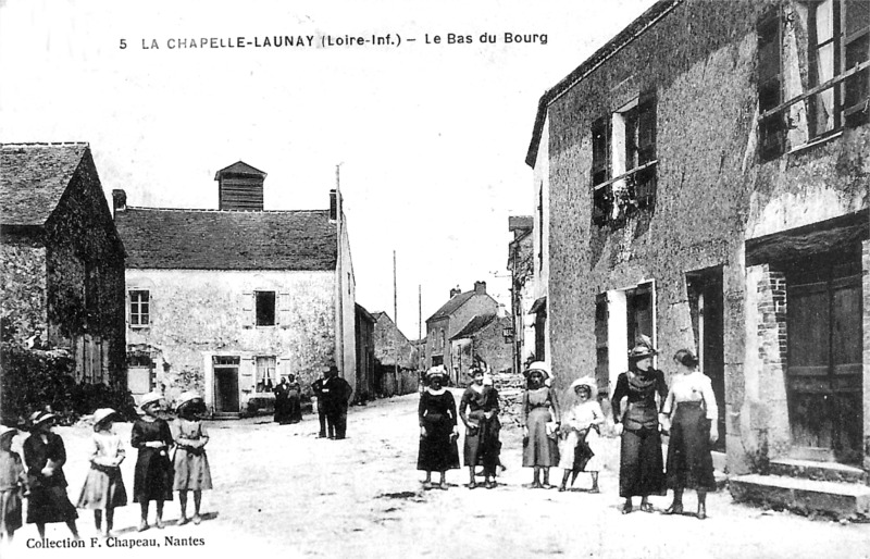 Ville de La Chapelle-Launay (anciennement en Bretagne).