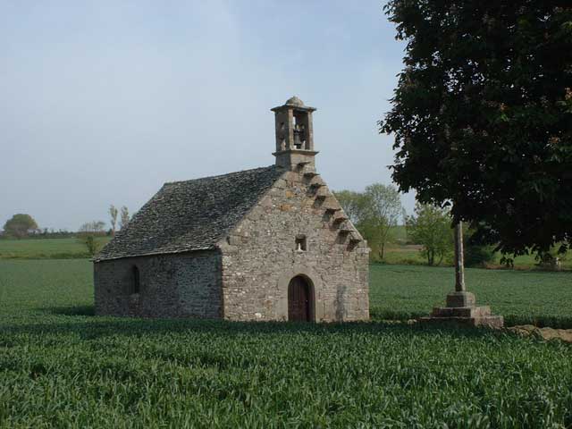 La chapelle de Gwennojen  Saint-Michel-en-Grve (Bretagne).