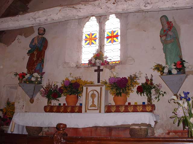 La chapelle de Gwennojen  Saint-Michel-en-Grve (Bretagne).