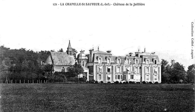 Château de la Jallière à Chapelle-Saint-Sauveur (anciennement en Bretagne).