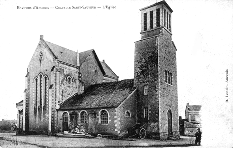 Eglise de Chapelle-Saint-Sauveur (anciennement en Bretagne).