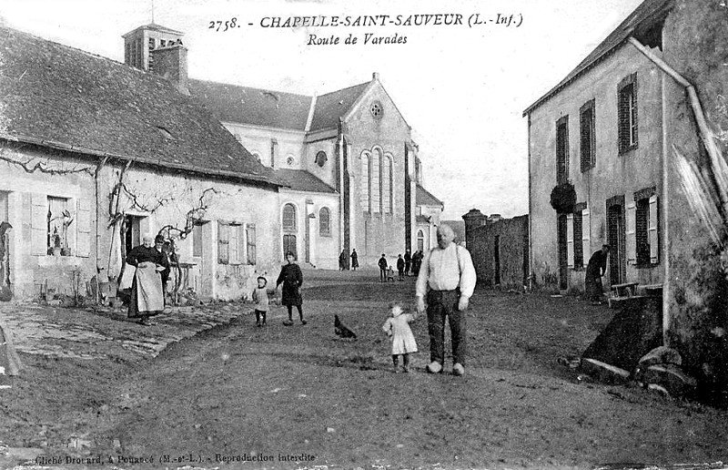 Ville de Chapelle-Saint-Sauveur (anciennement en Bretagne).