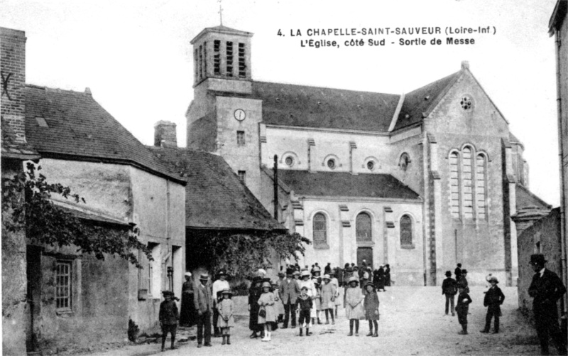 Ville de Chapelle-Saint-Sauveur (anciennement en Bretagne).
