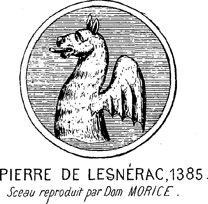 Armes de la famille Lesnrac (Bretagne).