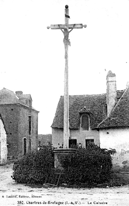 Calvaire de Chartres-de-Bretagne (Bretagne).