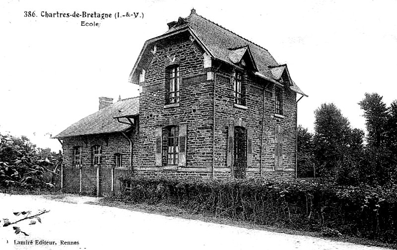 Ville de Chartres-de-Bretagne (Bretagne).