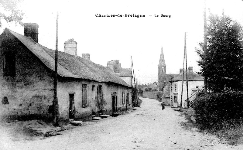 Ville de Chartres-de-Bretagne (Bretagne).