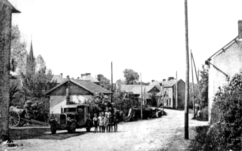 Ville de Chasn-sur-Illet (Bretagne).