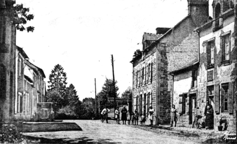 Ville de Chasn-sur-Illet (Bretagne).