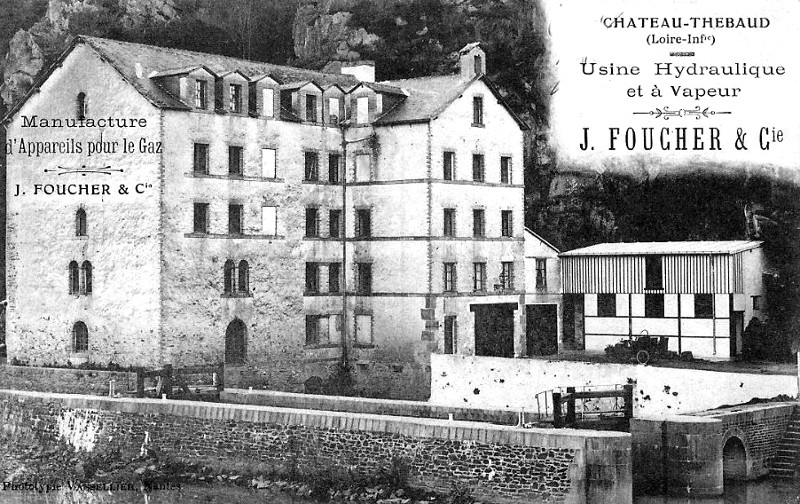 Ville de Chteau-Thbaud (anciennement en Bretagne).