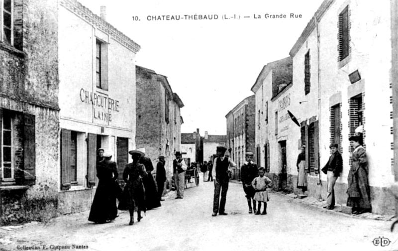 Ville de Chteau-Thbaud (anciennement en Bretagne).