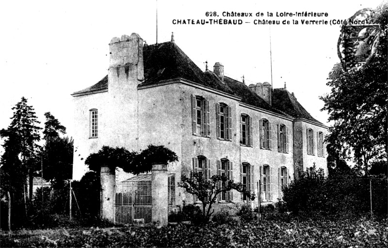 Château de la Verrerie à Château-Thébaud (anciennement en Bretagne).