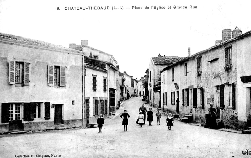 Ville de Chteau-Thbaud (anciennement en Bretagne).