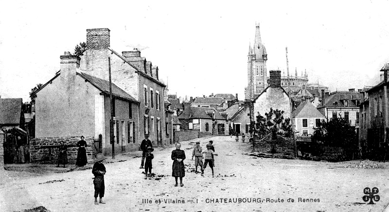 Ville de Chteaubourg (Bretagne).