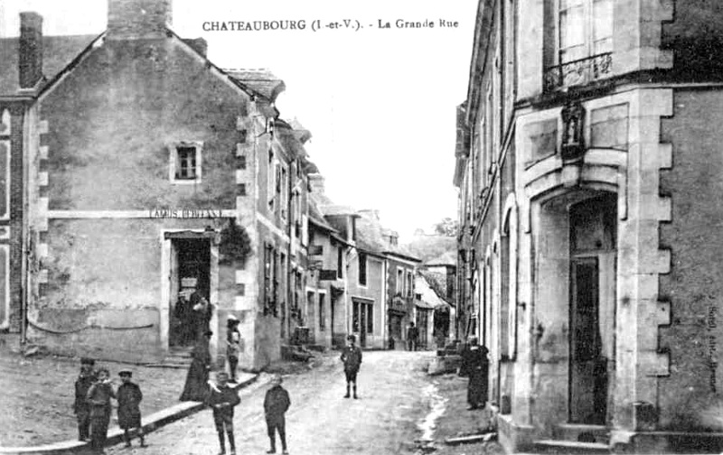 Ville de Chteaubourg (Bretagne).
