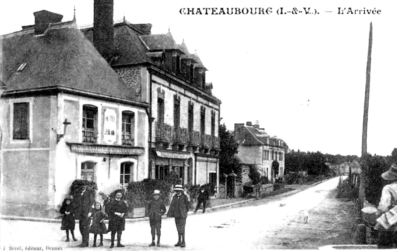 Ville de Chteaubourg (Bretagne).