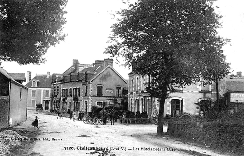 Ville de Chteaubourg (Bretagne).