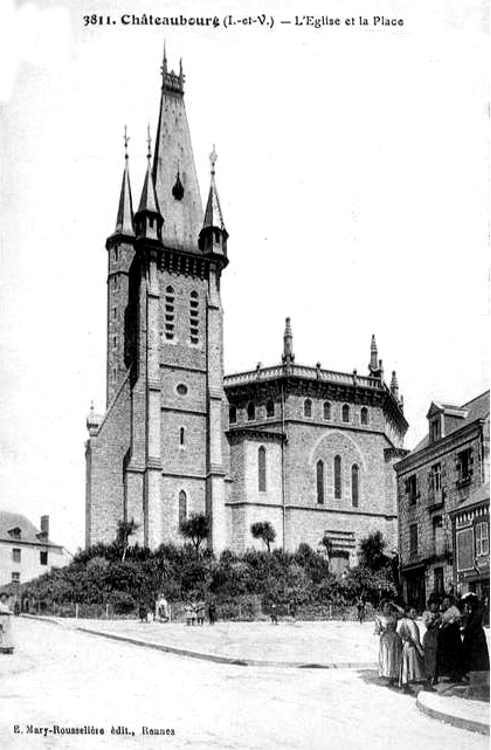 Eglise de Chteaubourg (Bretagne).