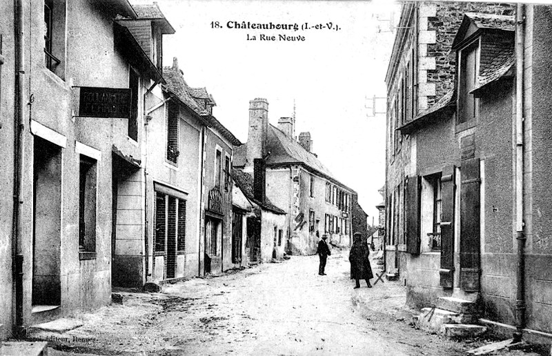 Ville de Chteaubourg (Bretagne).