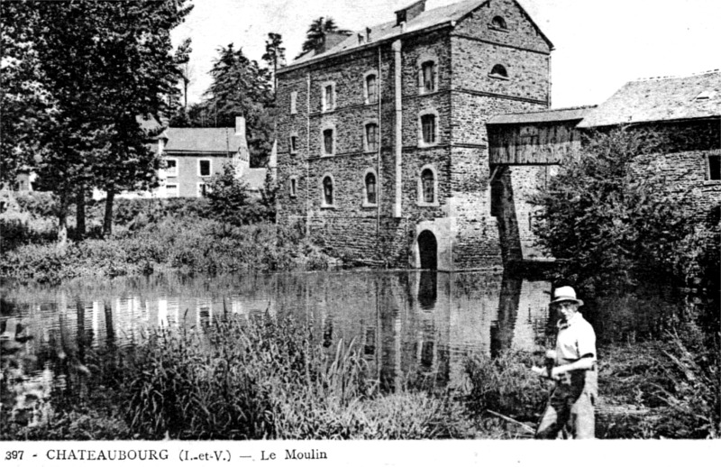 Moulin de Chteaubourg (Bretagne).