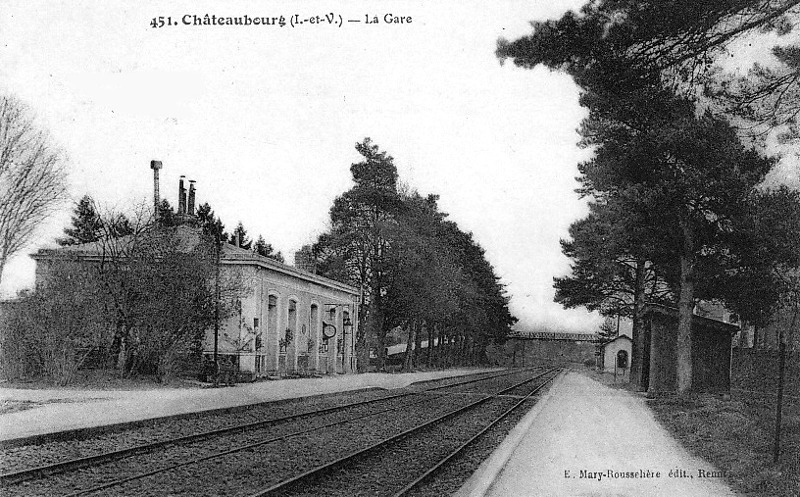 Ville de Chteaubourg (Bretagne).