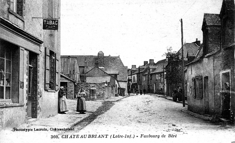 Ville de Châteaubriant - Béré (Bretagne).