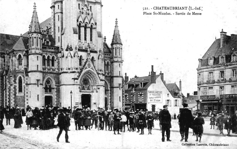 Ville de Chteaubriant (Bretagne).