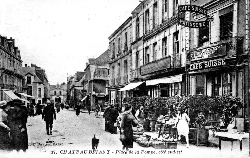 Ville de Chteaubriant (Bretagne).