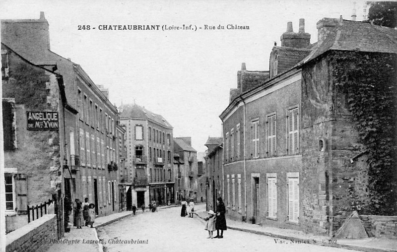 Ville de Chteaubriant (Bretagne).