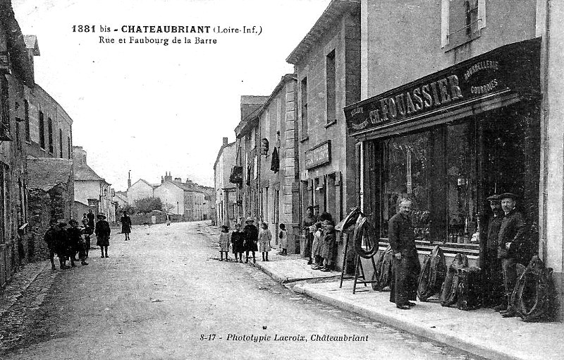 Ville de Châteaubriant (Bretagne).