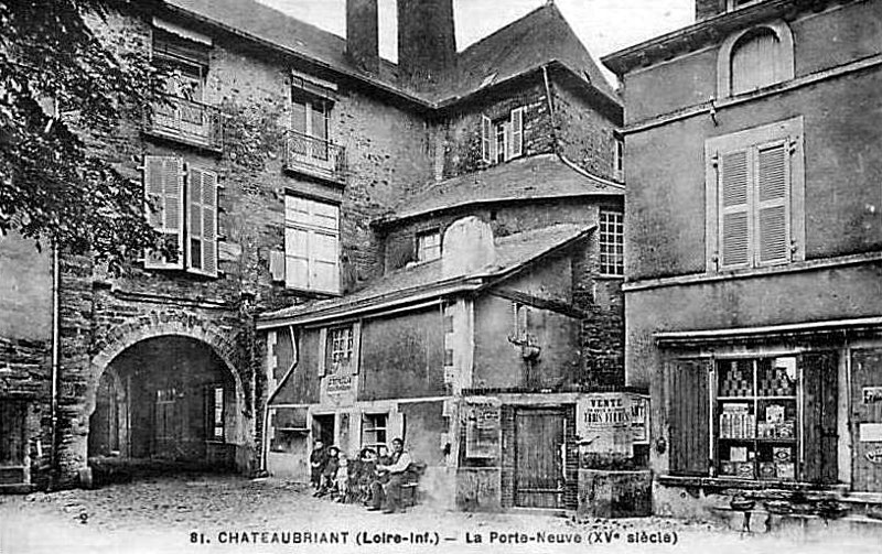 Ville de Chteaubriant (Bretagne).