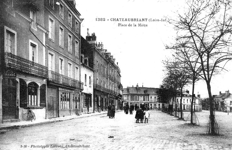 Ville de Chteaubriant (Bretagne).